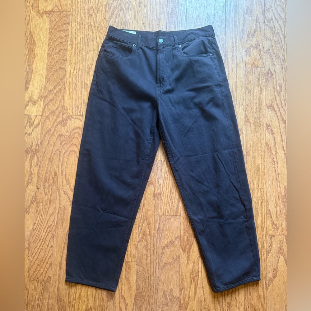 Gap High Rise Barrel Jean Size 10Long